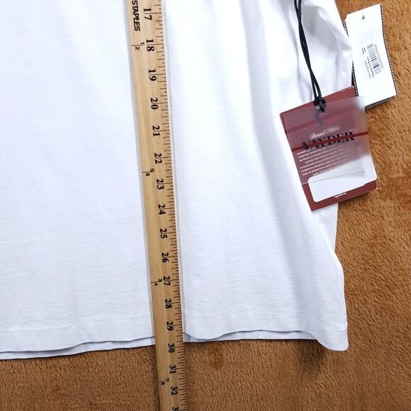 VAYDER Shirt Mens XXL White Pullover Crew Graphic Street T-Shirt Tee Logo $205 - Picture 6 of 7